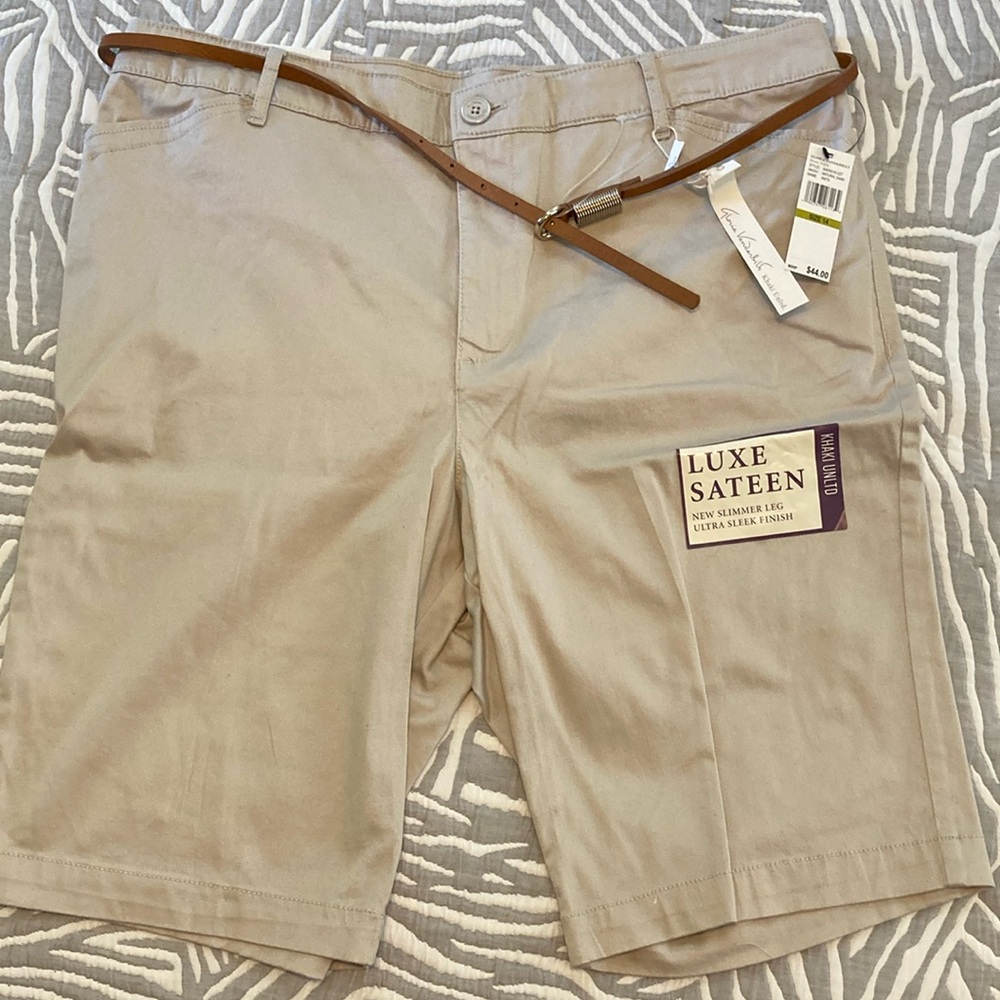 Gloria Vanderbilt, khaki unltd, NWT